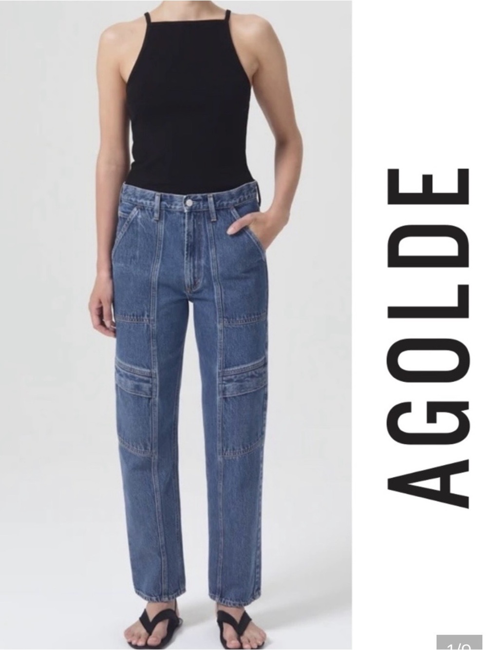 Agolde Women's Copper Jeans in Medium Blue